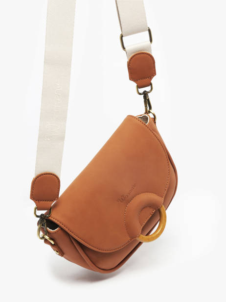 Cross Body Tas S Crocus Woomen Bruin crocus WCRO03 ander zicht 2